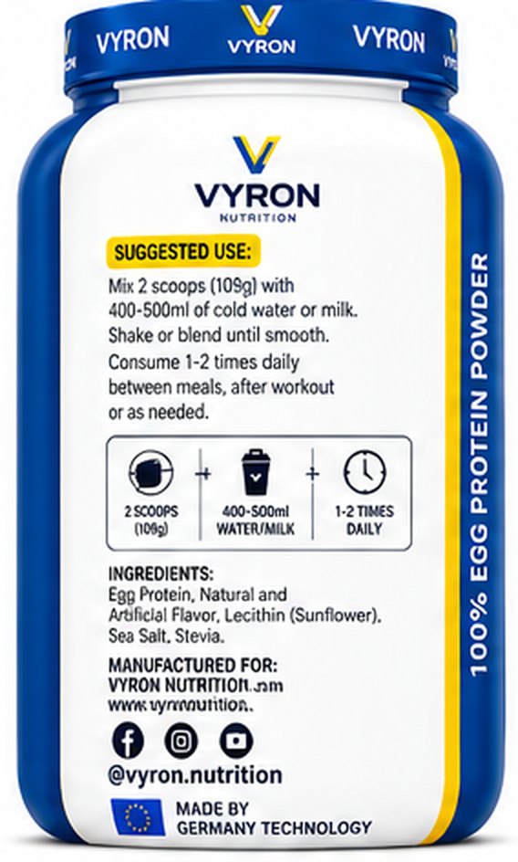 VYRON Egg Protein — Left side